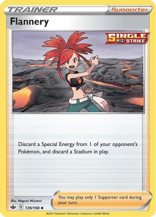 Flannery (139/198) - SCR  - Uncommon - Reverse Holofoil