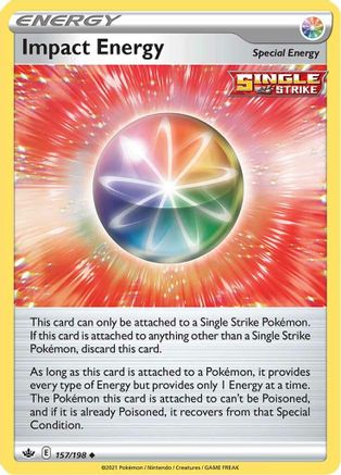 Impact Energy (157/198) - SCR  - Uncommon - Reverse Holofoil