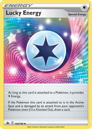 Lucky Energy (158/198) - SCR  - Uncommon - Reverse Holofoil