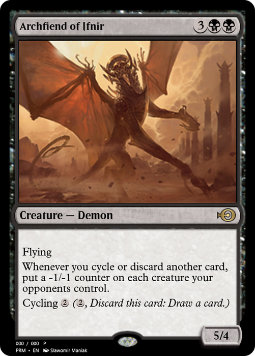 Archfiend of Ifnir (PRM-64422) - rare - Foil