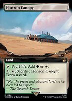 Horizon Canopy (WHO-1094) - rare: (Extended Art) - Foil