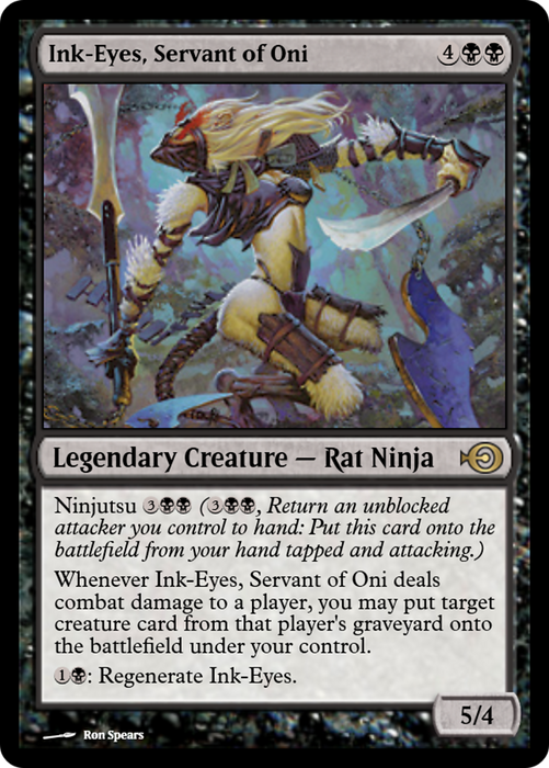 Ink-Eyes, Servant of Oni (PRM-32013) - rare - Foil