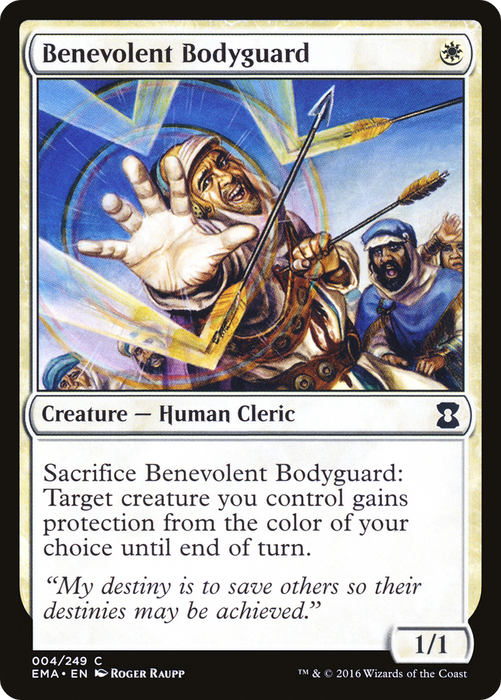 Benevolent Bodyguard (EMA-004) - common - Foil