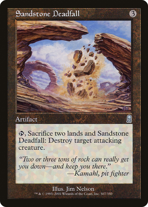 Sandstone Deadfall (ODY-307) - uncommon
