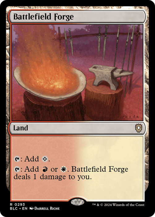Battlefield Forge (BLC-293) - rare