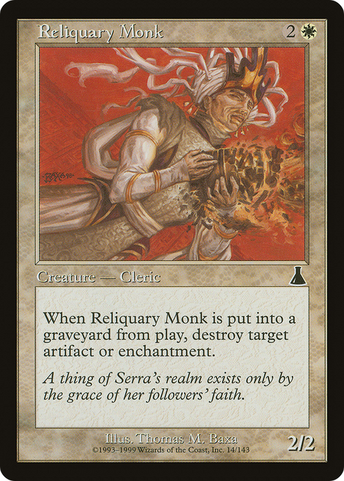 Reliquary Monk (UDS-014) - common - Foil