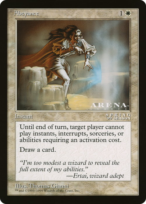 Abeyance (OLEP-078) - rare