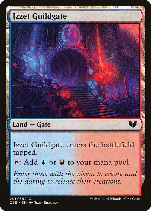 Izzet Guildgate (C15-291) - common
