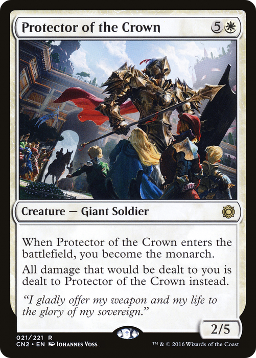 Protector of the Crown (CN2-021) - rare