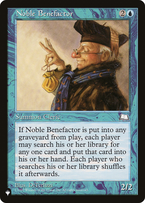 Noble Benefactor (LIST-WTH-44) - uncommon