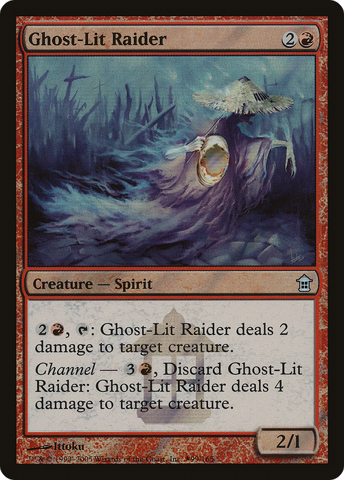 Ghost-Lit Raider (LARP-99★) - uncommon - Foil