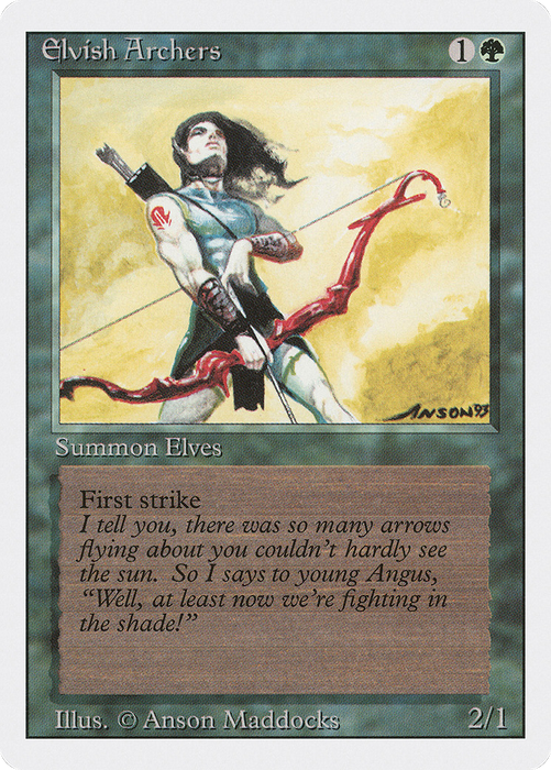 Elvish Archers (3ED-193) - rare
