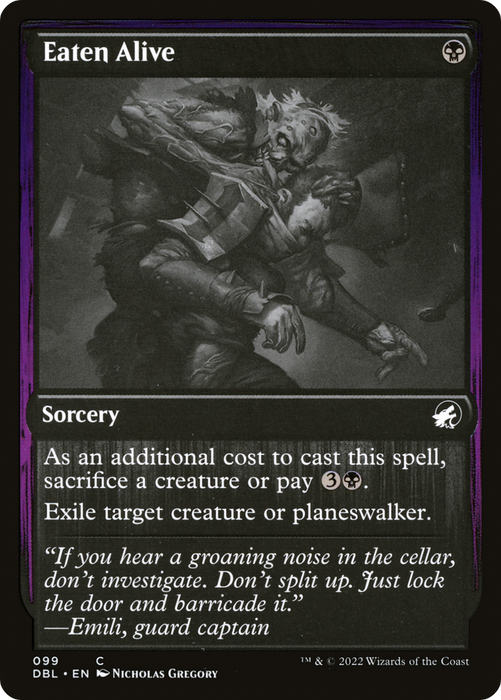 Eaten Alive (DBL-099) - common - Foil