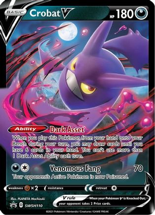 Crobat V (SWSH110) - SSSPC  - Promo - Holofoil
