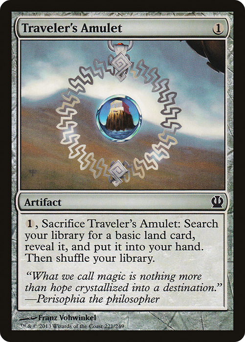 Traveler's Amulet (THS-221) - common - Foil