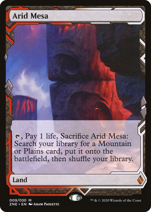 Arid Mesa (ZNE-009) - mythic - Foil