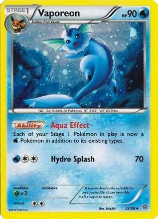 Vaporeon (022/98) - MCP  - Promo - Holofoil