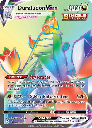 Duraludon VMAX (Secret) (219/203) - SES  - Secret Rare - Holofoil