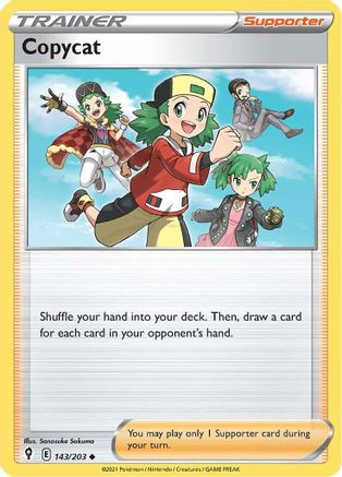 Copycat (143/203) - SES  - Uncommon - Reverse Holofoil