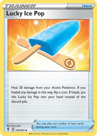 Lucky Ice Pop (150/203) - SES  - Uncommon - Reverse Holofoil