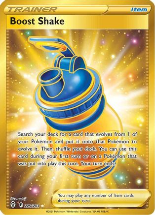 Boost Shake (Secret) (229/203) - SES  - Secret Rare - Holofoil
