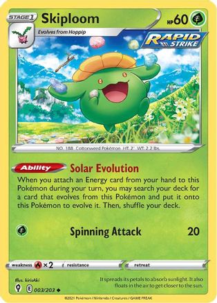 Skiploom (003/203) - SES  - Uncommon
