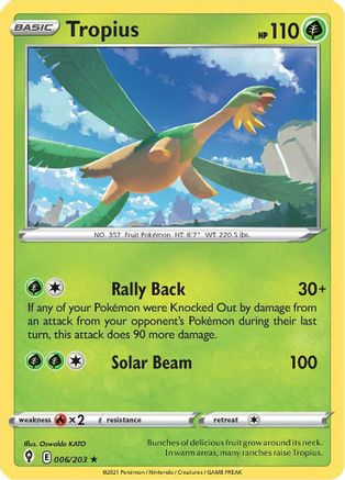 Tropius (006/203) - SES  - Rare