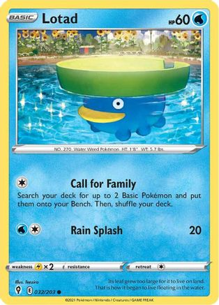 Lotad (032/203) - SES  - Common