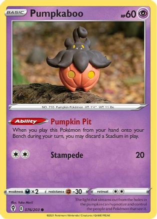 Pumpkaboo (076/203) - SES  - Common