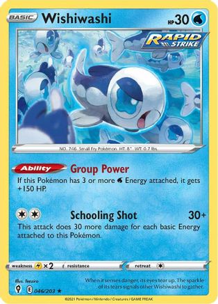 Wishiwashi (046/203) - SES  - Rare