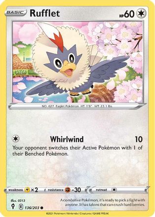 Rufflet (136/203) - SES  - Common