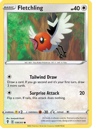 Fletchling (138/203) - SES  - Common