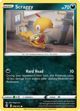 Scraggy (098/203) - SES  - Common