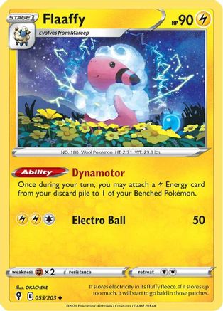 Flaaffy (055/203) - SES  - Uncommon - Reverse Holofoil