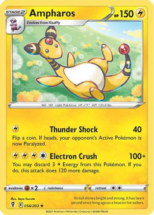 Ampharos (056/203) - SES  - Rare