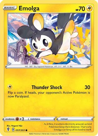 Emolga (057/203) - SES  - Common