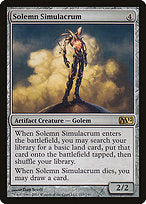 Solemn Simulacrum (M12-217) - rare - Foil