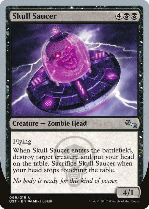 Skull Saucer (UST-066) - uncommon - Foil