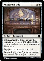 Ancestral Blade (CMM-012) - common
