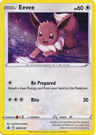 Eevee (SWSH127) - SSSPC  - Promo - Holofoil