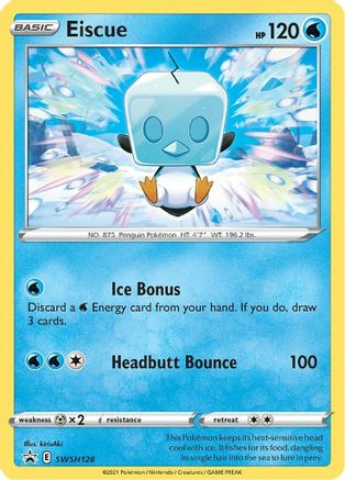 Eiscue (SWSH128) - SSSPC  - Promo - Holofoil