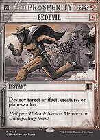 Bedevil (OTP-037) - rare: (Showcase) (Borderless)