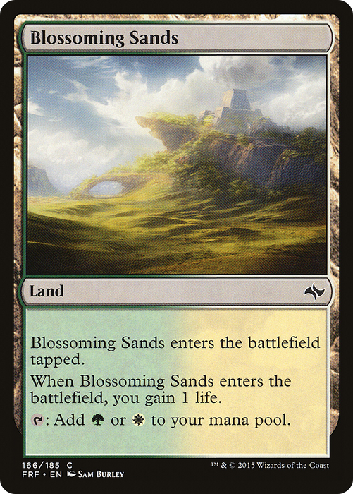 Blossoming Sands (FRF-166) - common - Foil