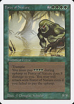 Force of Nature (2ED-195) - rare