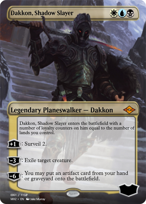 Dakkon, Shadow Slayer (PRM-91323) - mythic
