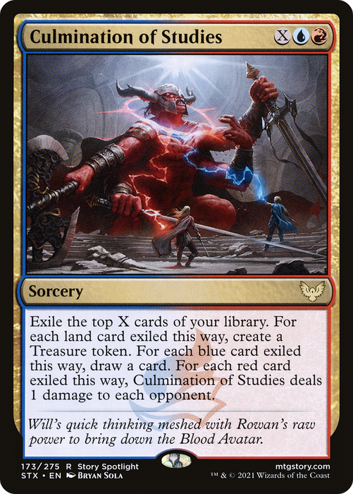 Culmination of Studies (STX-173) - rare - Foil