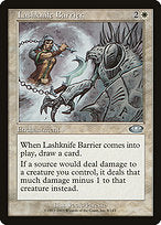 Lashknife Barrier (PLS-009) - uncommon - Foil