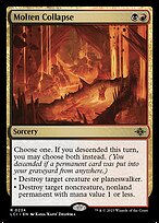 Molten Collapse (LCI-234) - rare - Foil