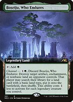 Boseiju, Who Endures (NEO-501) - rare: (Extended Art) - Foil
