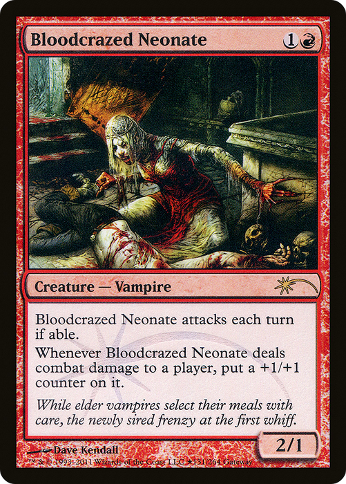 Bloodcrazed Neonate (WPN-083) - rare - Foil